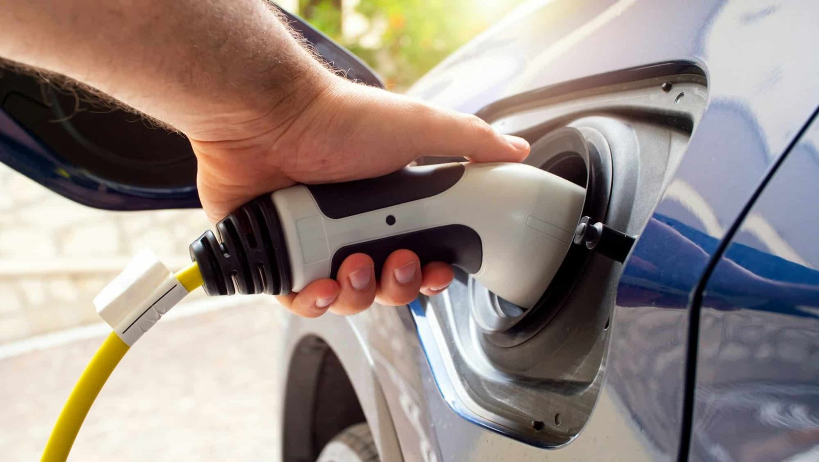 Power supply for electric car charging.